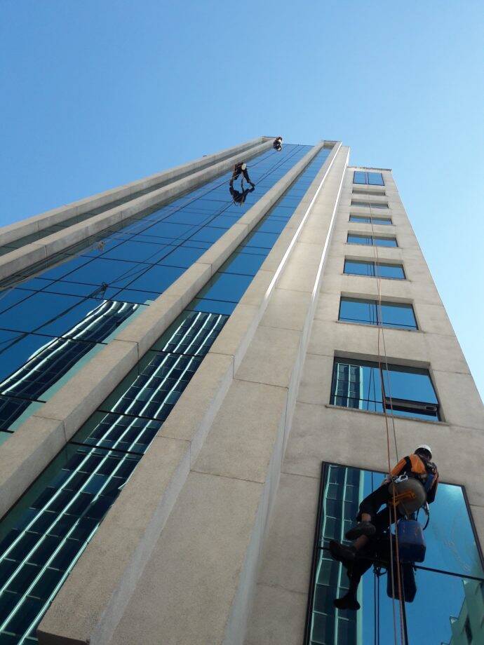 Edifício Joaquim Floriano - Limpeza de Fachada